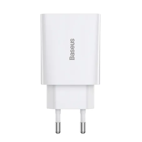 Baseus Speed Mini Quick Charger, USB-C, PD, 3A, 20W (white)